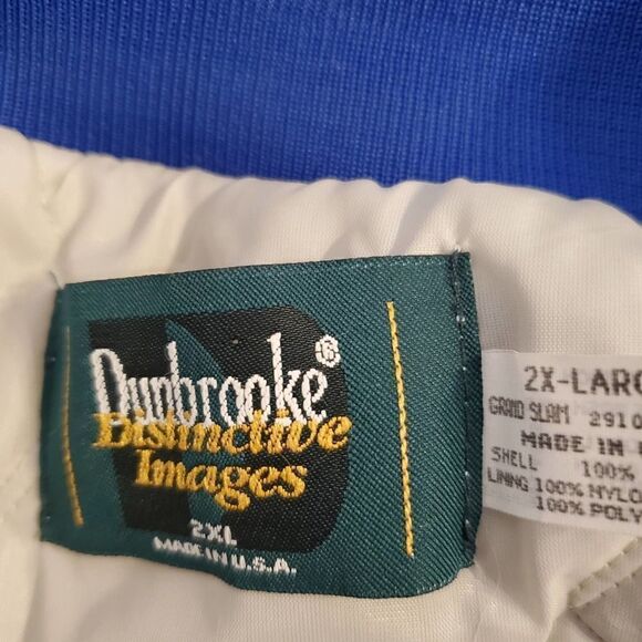 Dunbrooke New England Patriots 90s Varsity Jacket Autographed - Picture 6 of 6